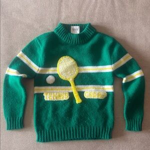 VTG Green Tennis Champ Sweater